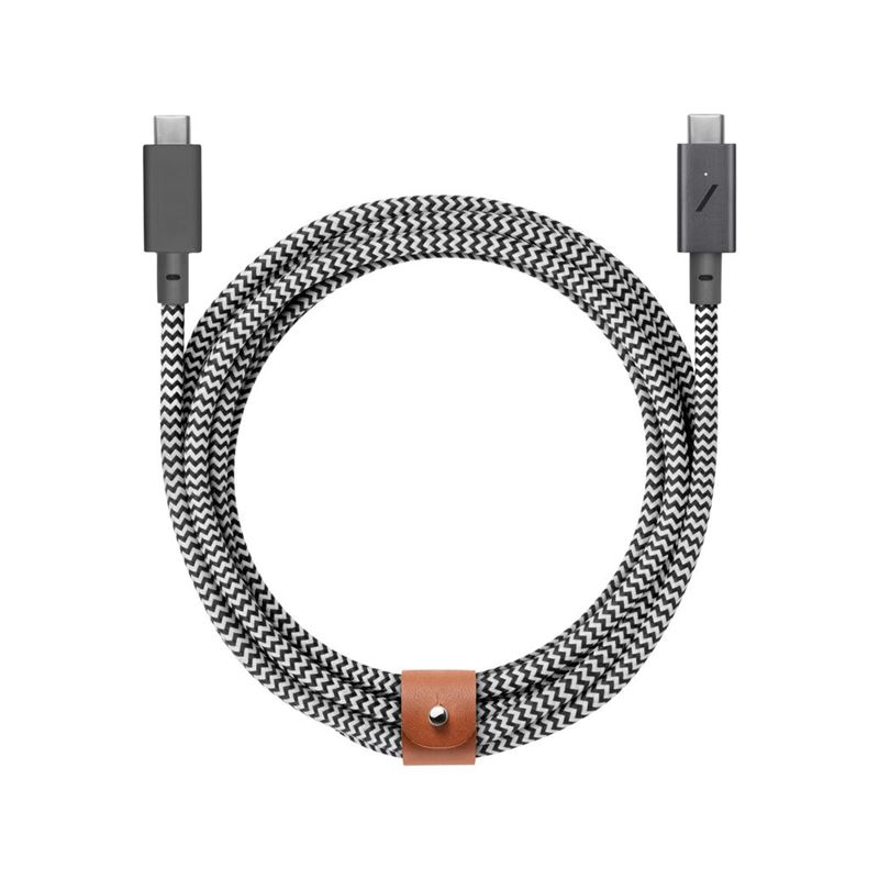 Cablu de date, Native Union, Type-C, 2.4 m, Gri